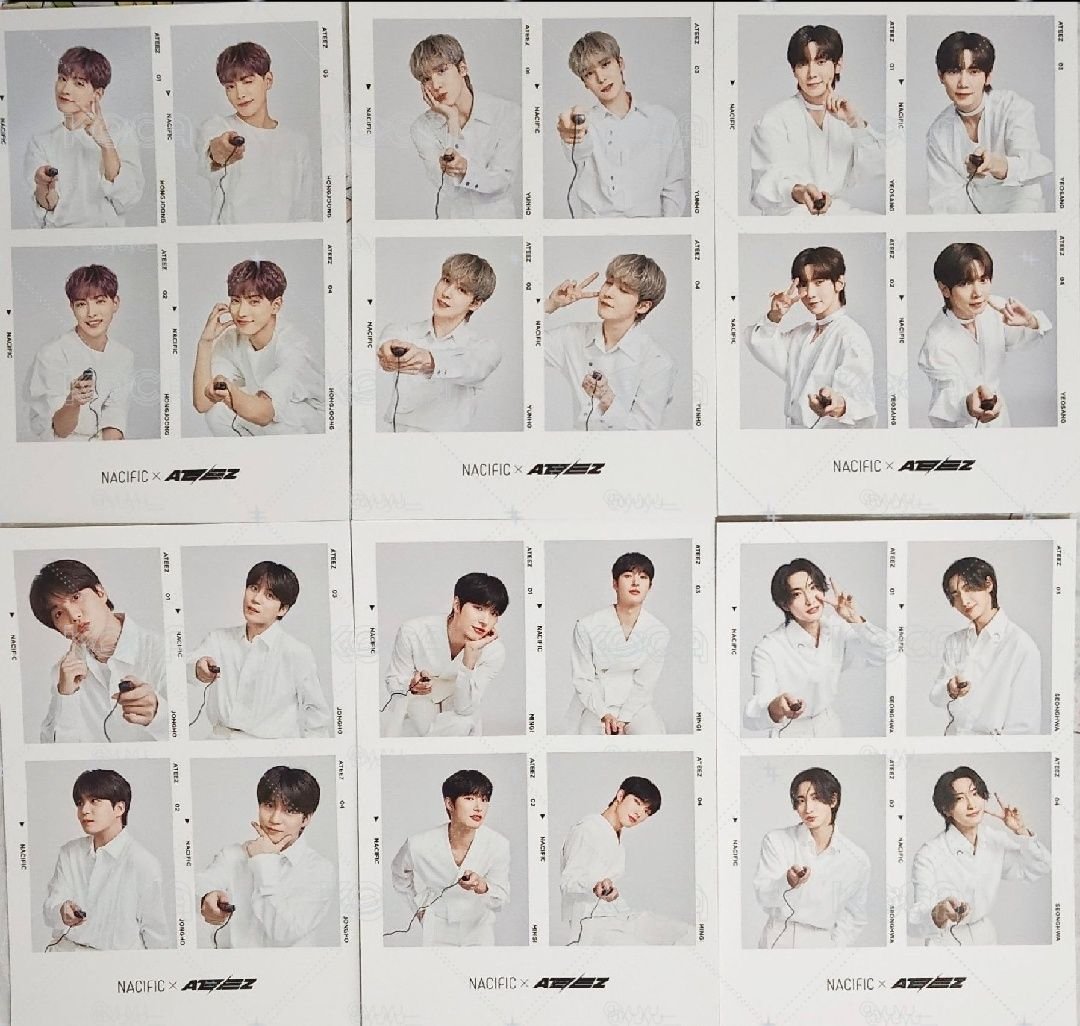 Ateez×Nacific 人生四格 潤鍾