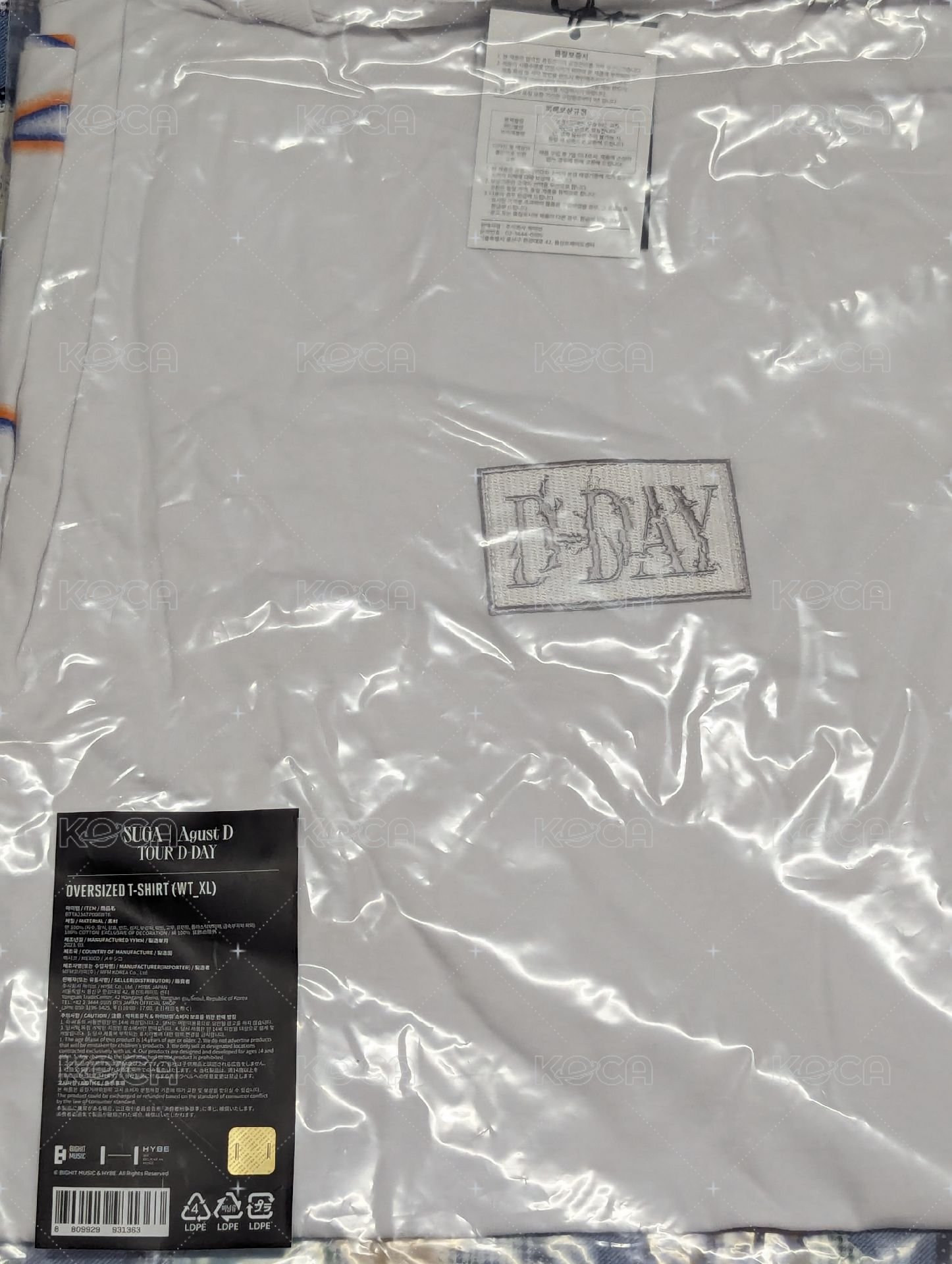 D-DAY 短T XL號