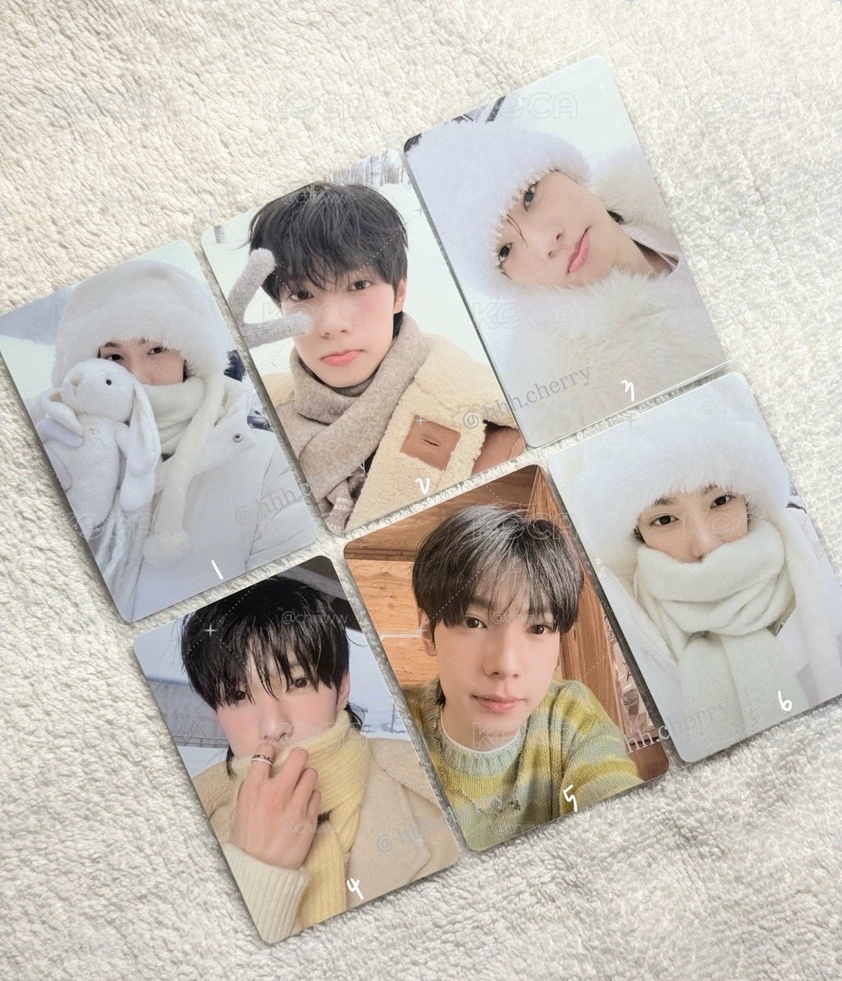 崔立于 1st Photobook 寫真書小卡