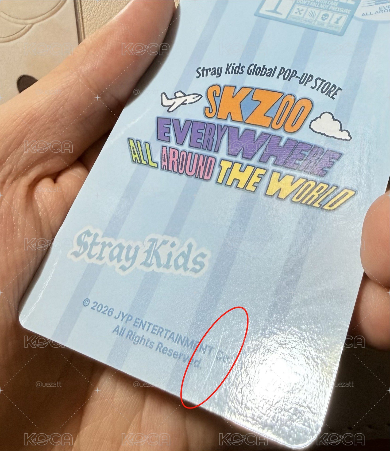 梁精寅 SKZOO 全球快閃店 滿額卡 線下+線上