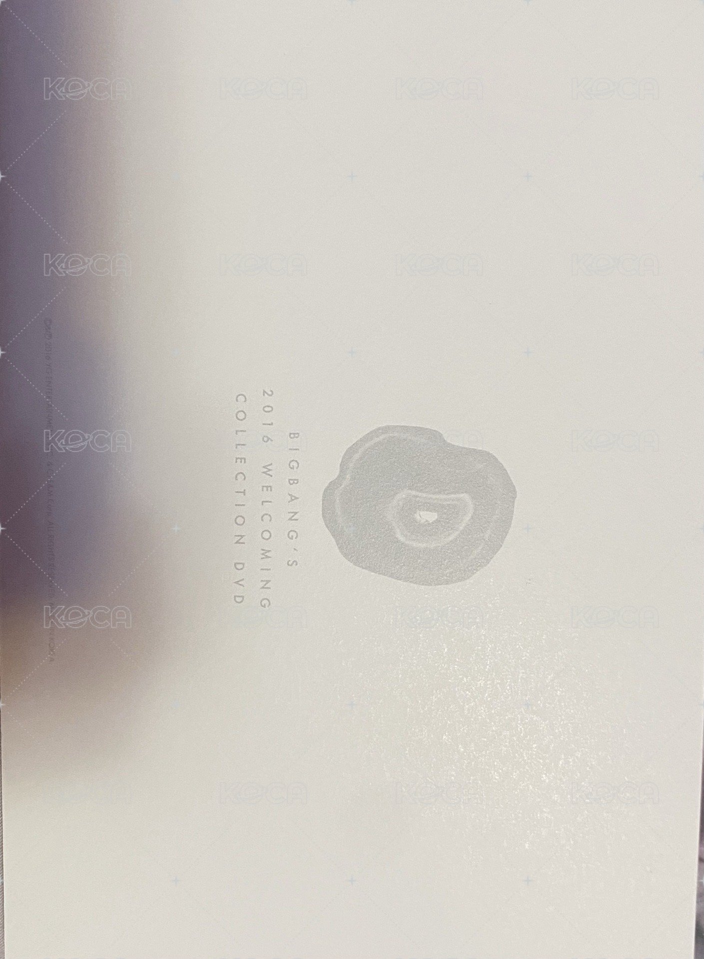 2016年曆 明信片  背面