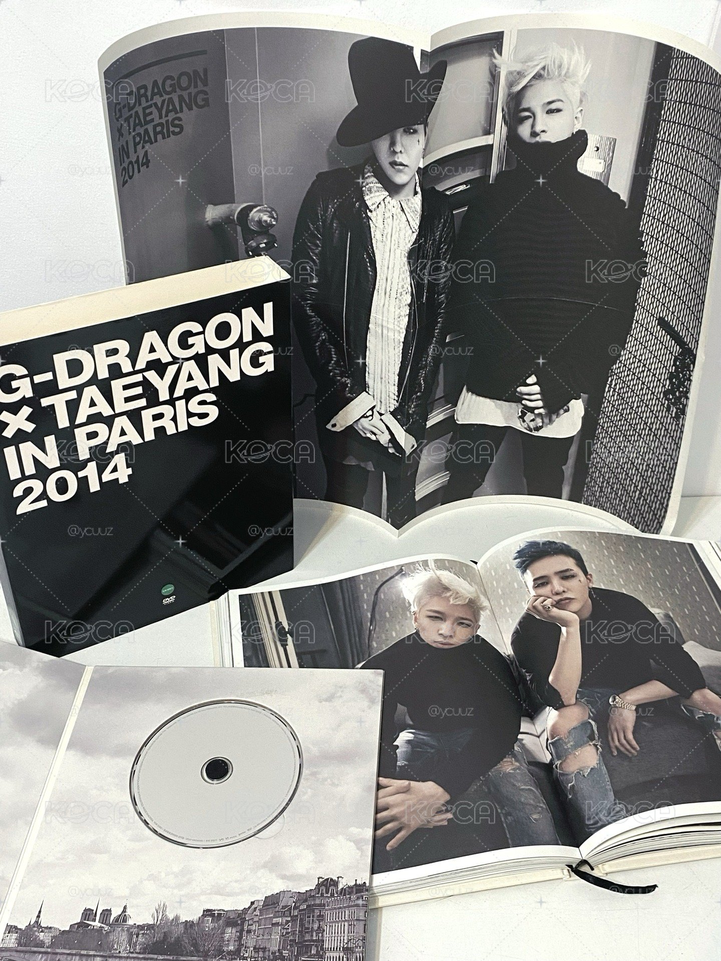 GD × TAEYANG IN PARIS 2014寫真書+海報+DVD（20XX0/30000）