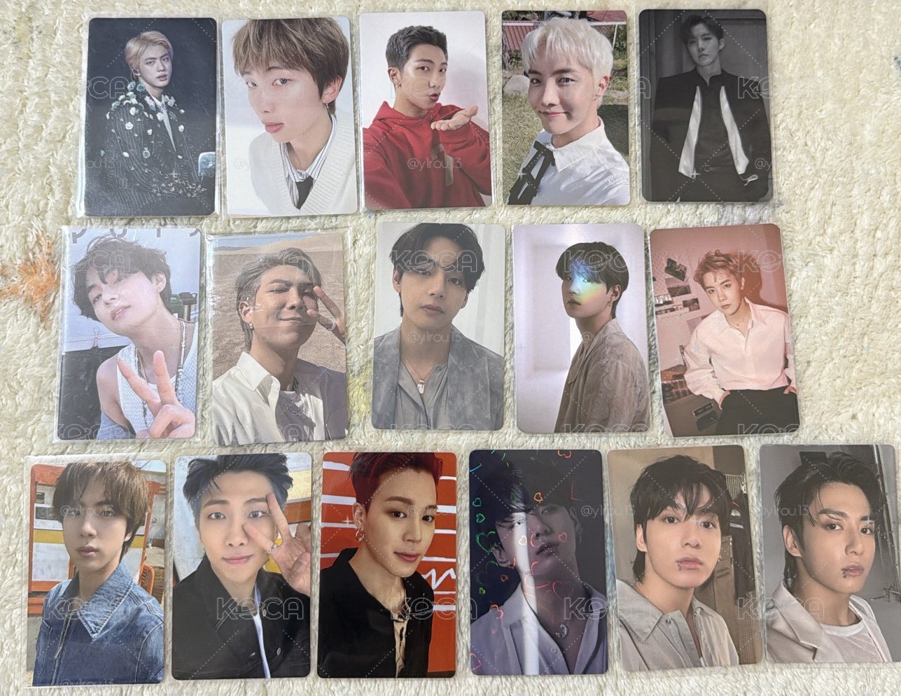 bts 防彈 卡