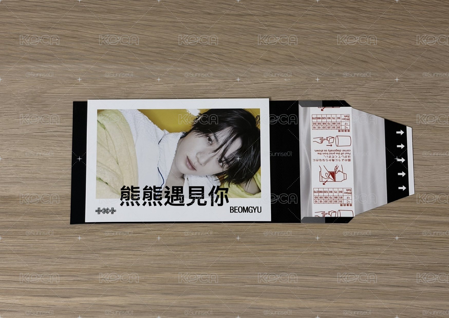 崔杋圭 中國快閃撕拉拍立得