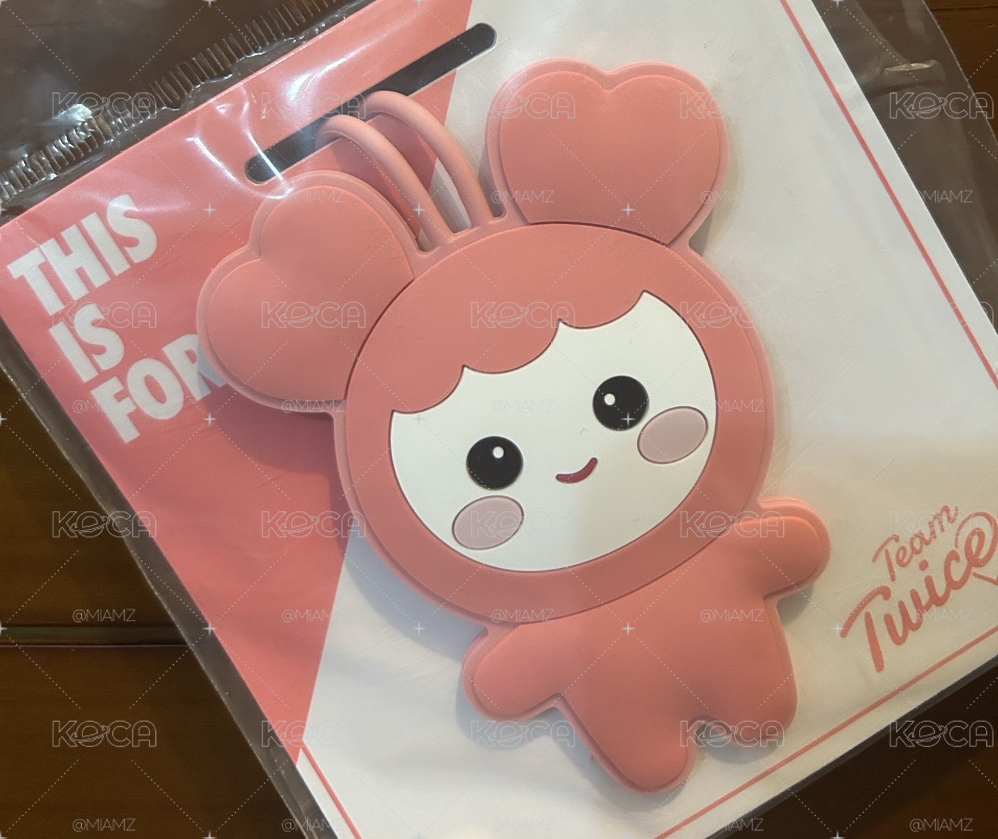 ［全新現貨］TWICE Lovely行李吊牌掛飾 日本巡演 新國立週邊