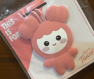 ［全新現貨］TWICE Lovely行李吊牌掛飾 日本巡演 新國立週邊