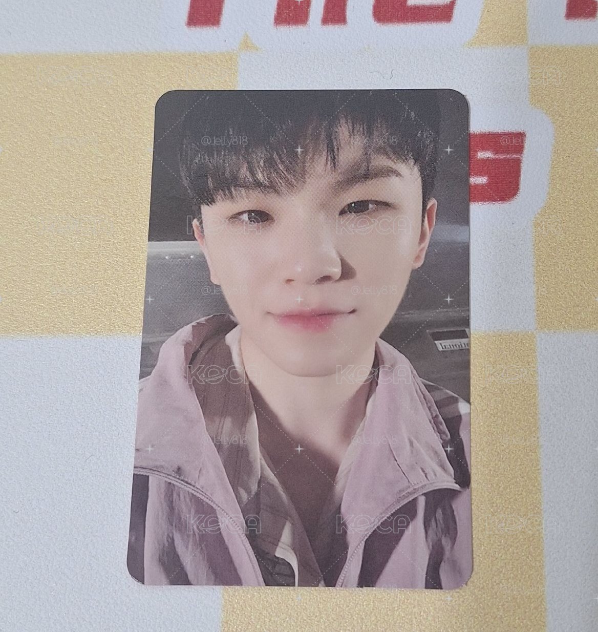 SEVENTEEN Woozi 李知勳 迷七專輯小卡