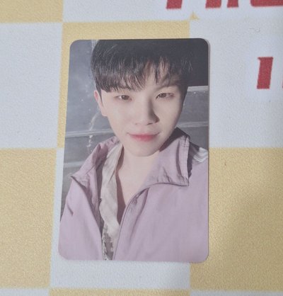 SEVENTEEN WOOZI 李知勳 迷七專輯卡