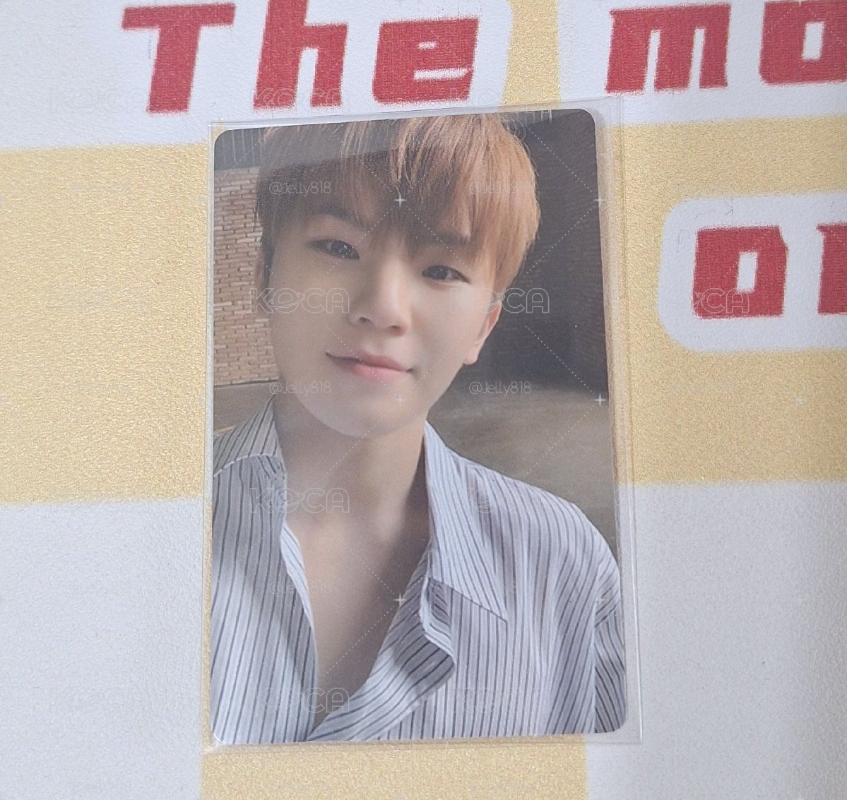 SEVENTEEN WOOZI 李知勳 正三專輯卡