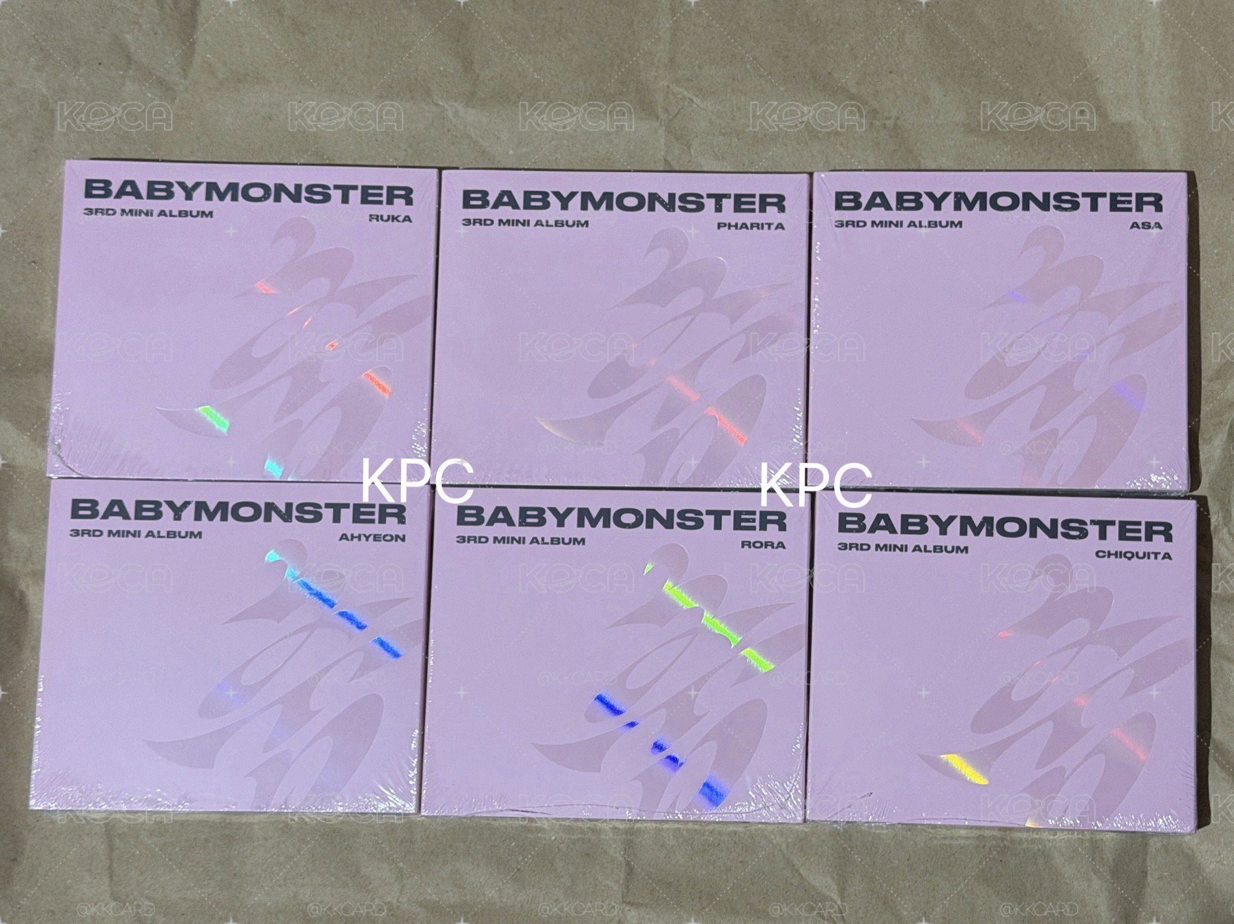 現貨 BABYMONSTER CHOOM 單封 專輯 全新未拆