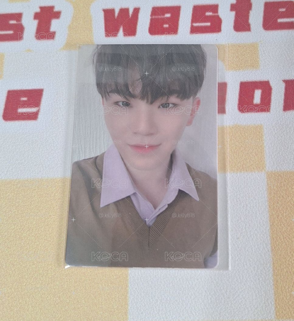 SEVENTEEN WOOZI 李知勳 正三專輯卡