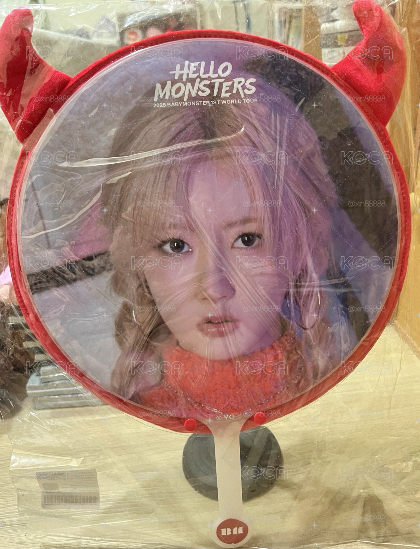 25世巡扇子 藍