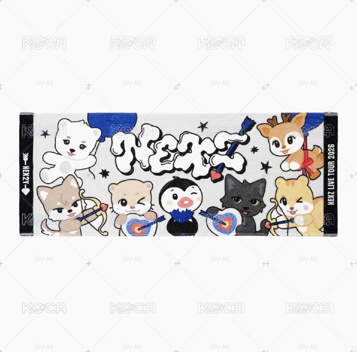 現貨 日週 nexzoo毛巾
