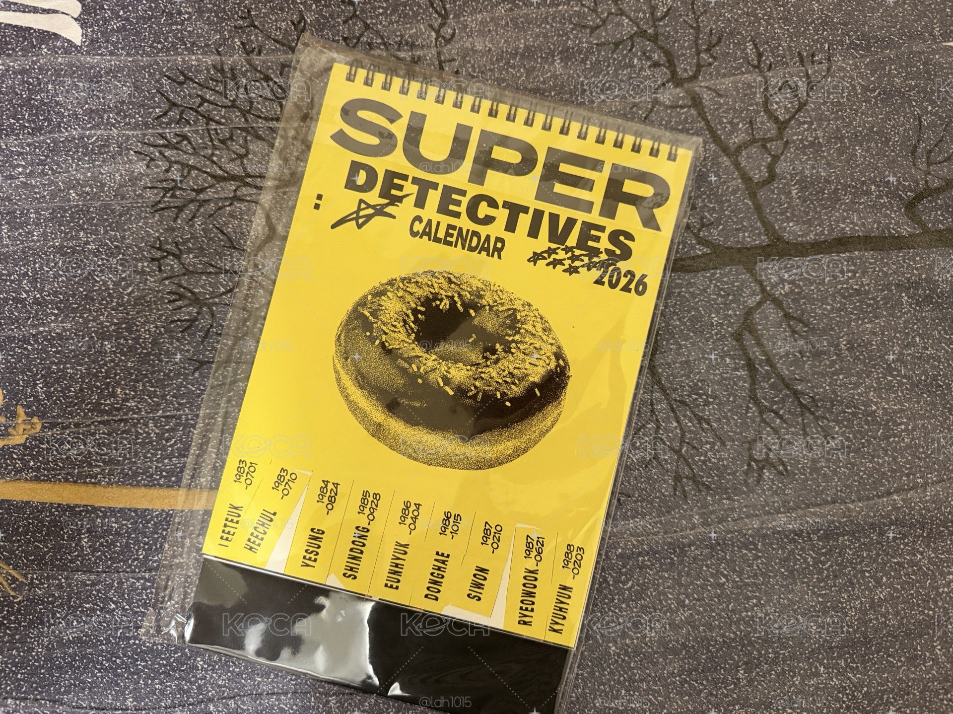SUPER JUNIOR 2026 桌曆