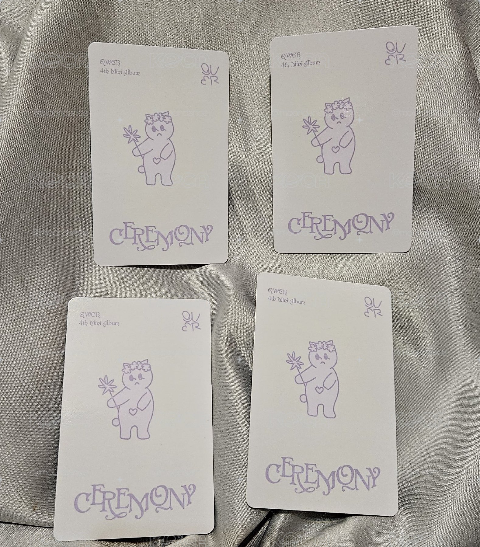 QWER 迷四 丹 單封 Chodan ver.專輯卡 專卡