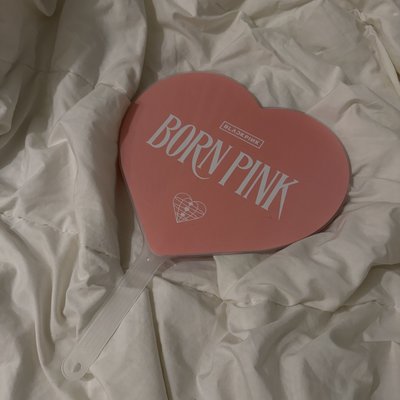 BLACKPINK Jennie BORN PINK 二巡 扇子