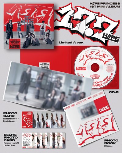 嘿皮公主 1st. mini Album [17.7] 初回限定A盤 5/25收單
