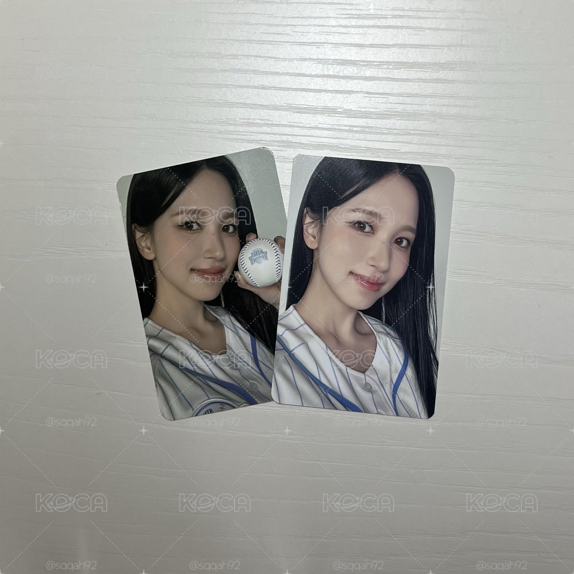 TWICE 九週年棒球卡 滿額卡 Mina