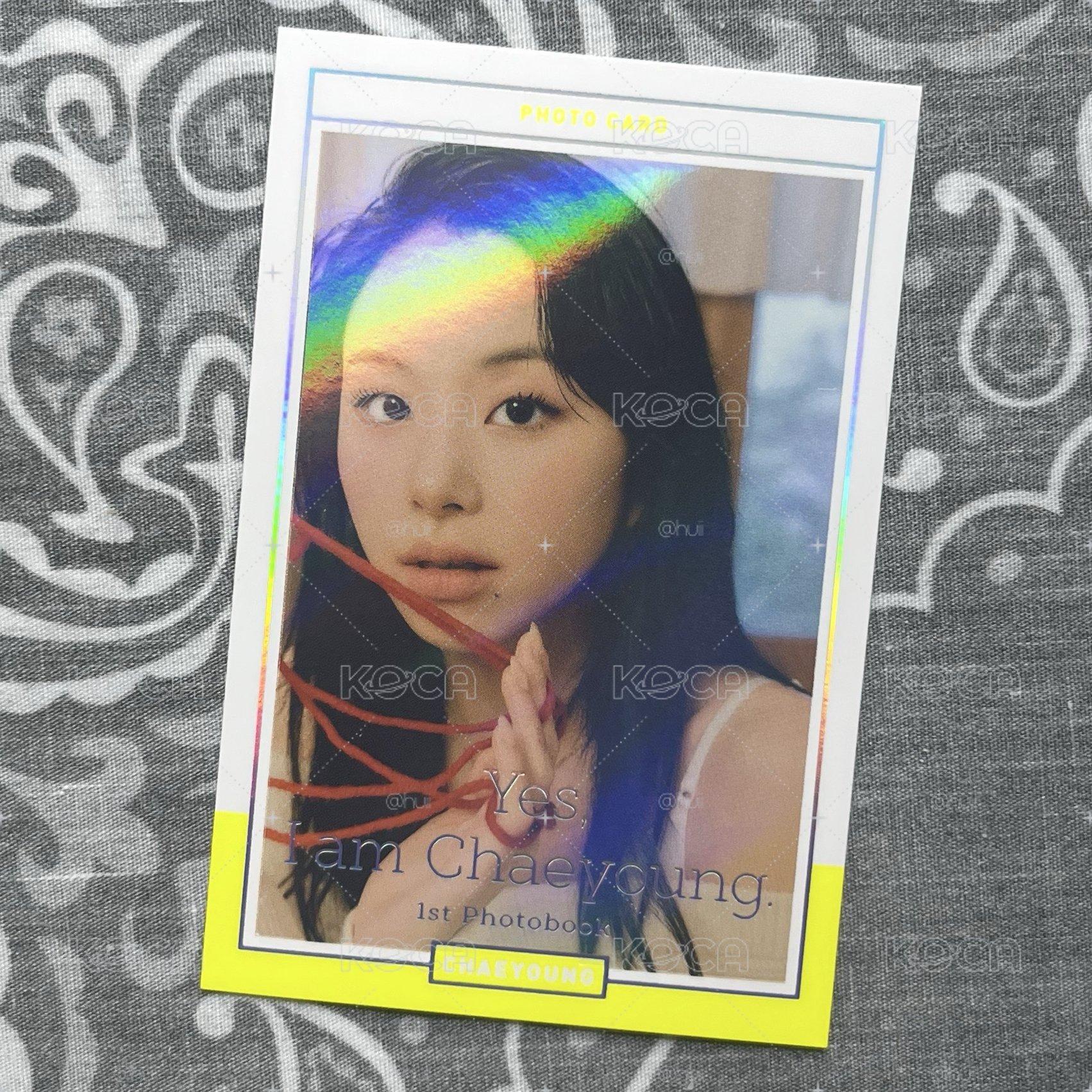 彩 Yes I am 周邊卡 Neon Lime ver.