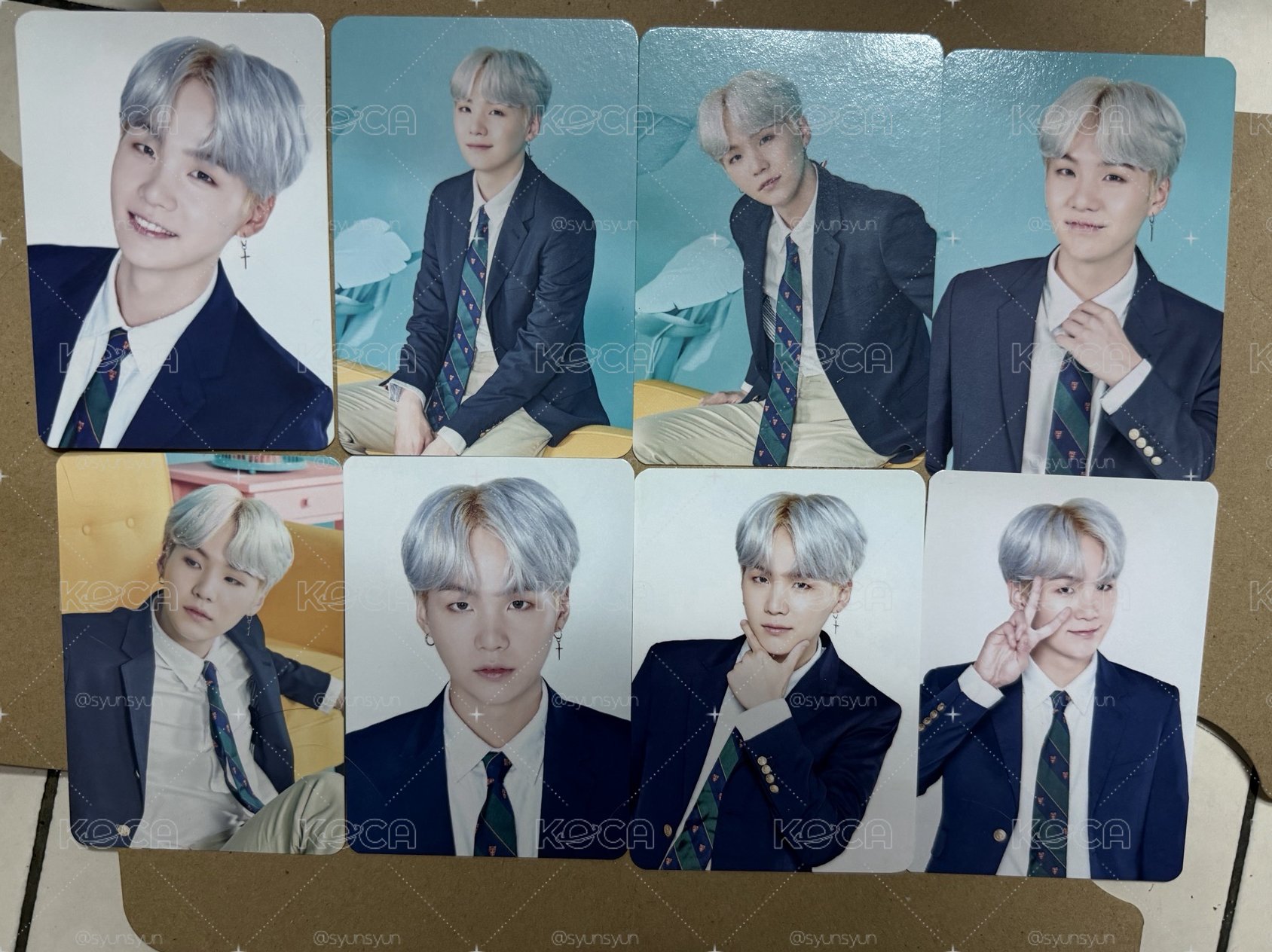 BTS防彈少年團 閔玧其 Suga 日本四期隨機卡一套
