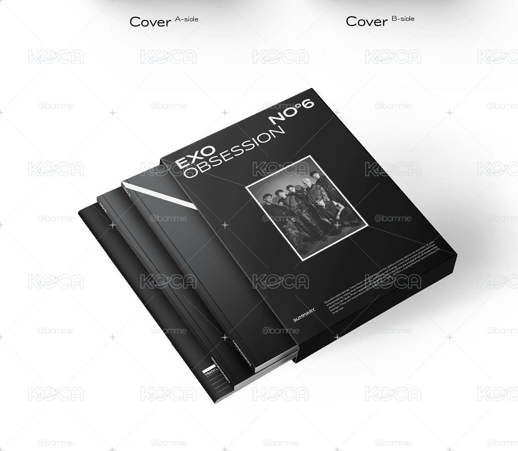 EXO 六輯 obsession 附suho折疊海報