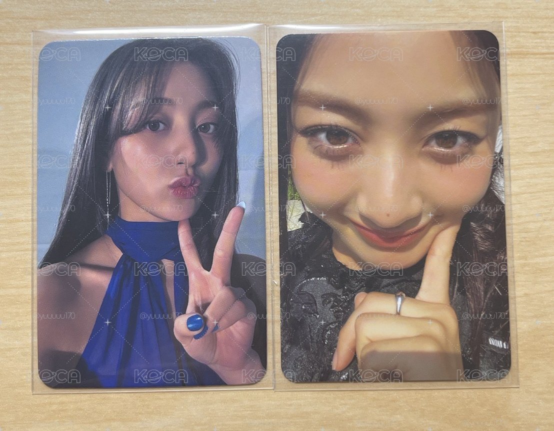 TWICE JIHYO朴志效 專卡 特典卡