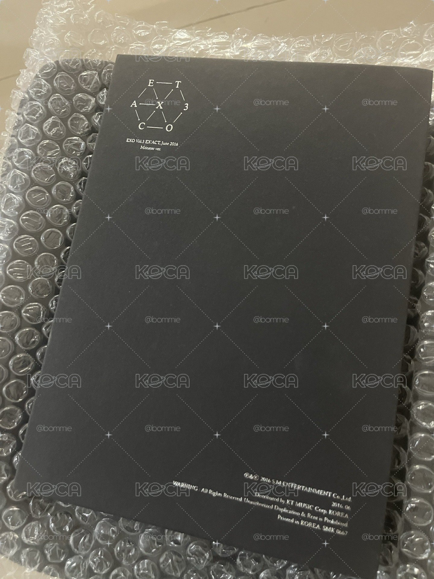 EXO EX’ACT monster版 送小卡