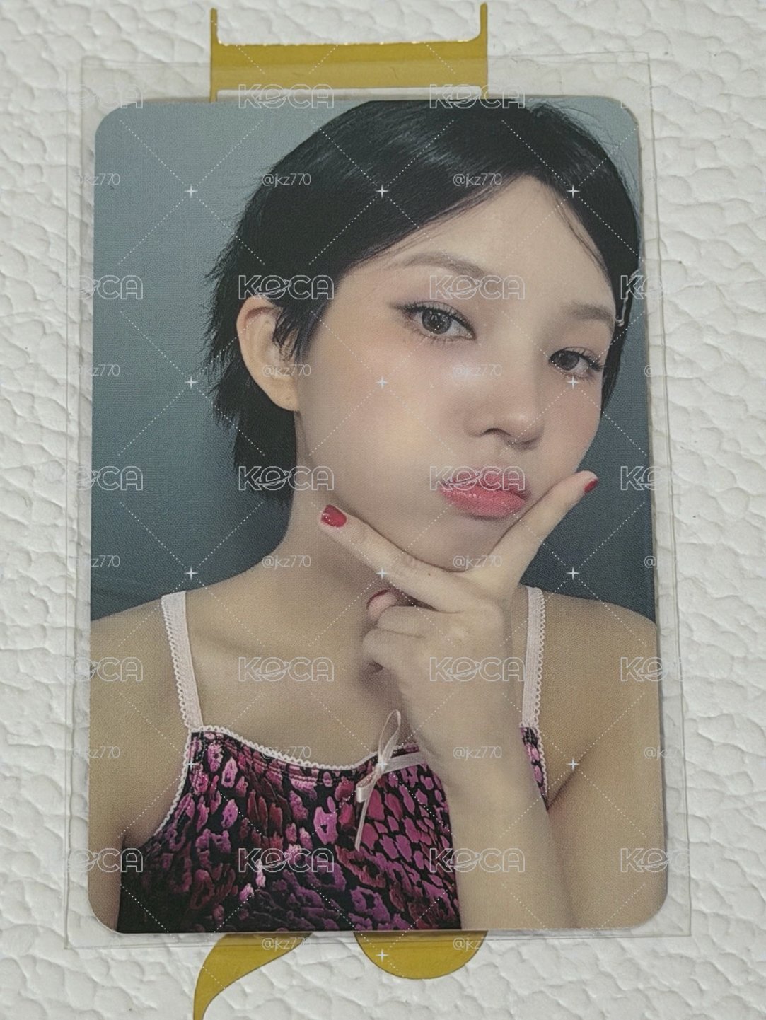 【現貨】i-dle 韓國場展覽 小娟滿額卡 