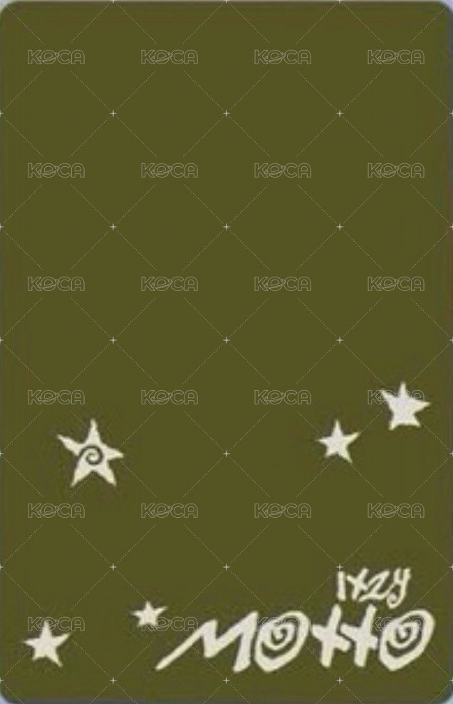 Motto poca A 專輯卡  背面