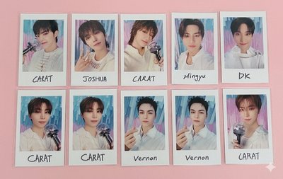 SEVENTEEN 2026飯咪 YAKUSOKU 拍立得
