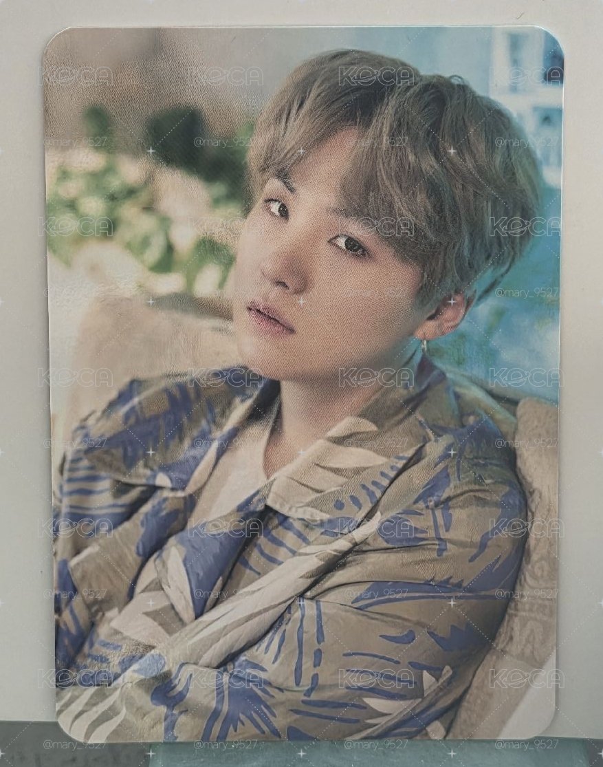 BTS 2019 Magic Shop官方小卡-SUGA[6/8]