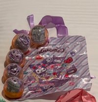 庫洛米緞面手提束口袋