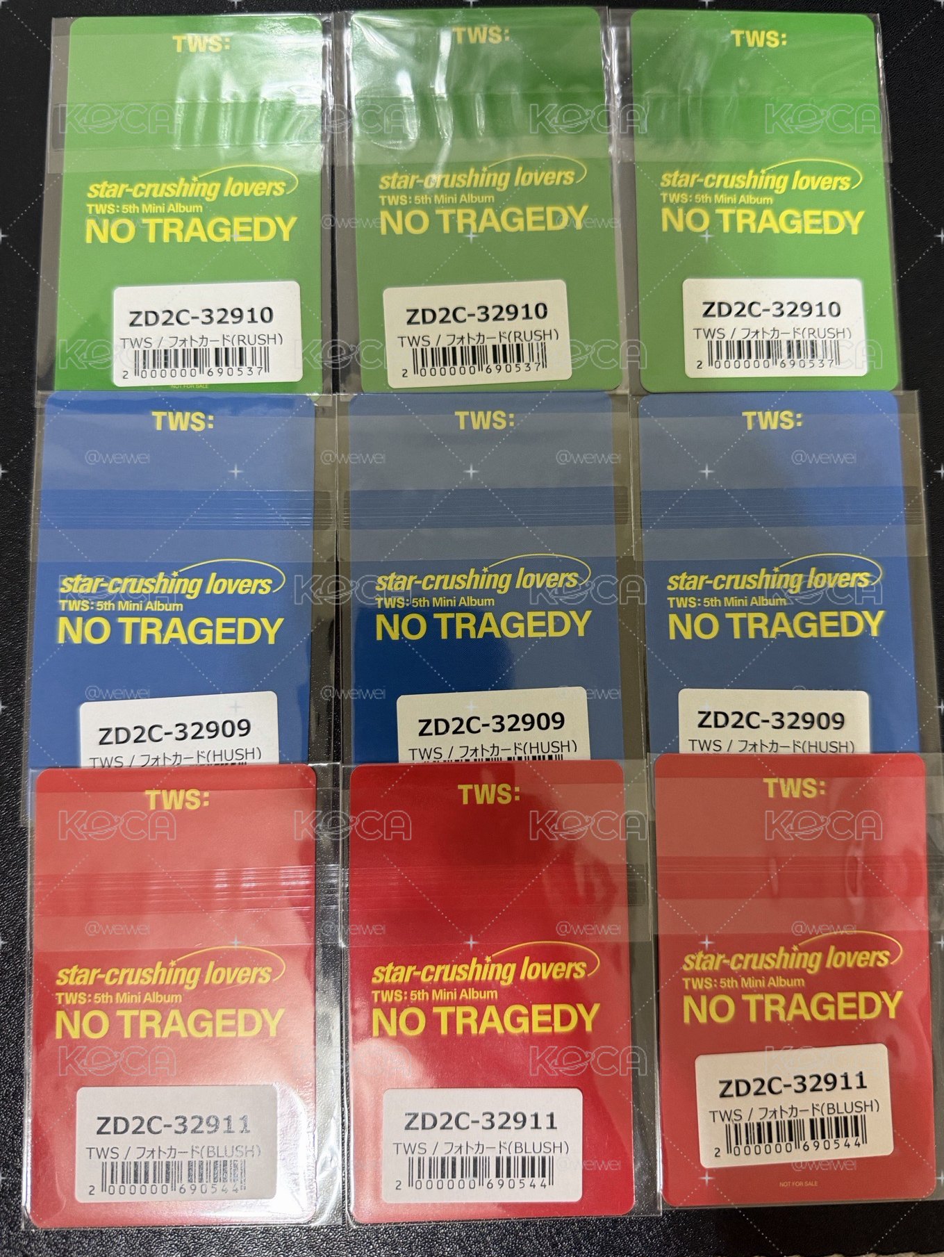 TWS炅潣 迷五 環球單封特典 