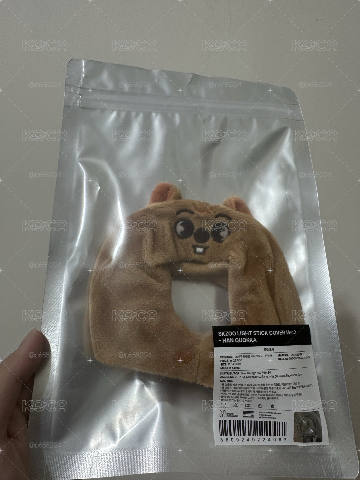 二代闊卡手燈套（全新）