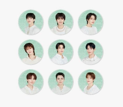 Seventeen 日本FM YAKUSOKU 購物袋 徽章 蹦蹦