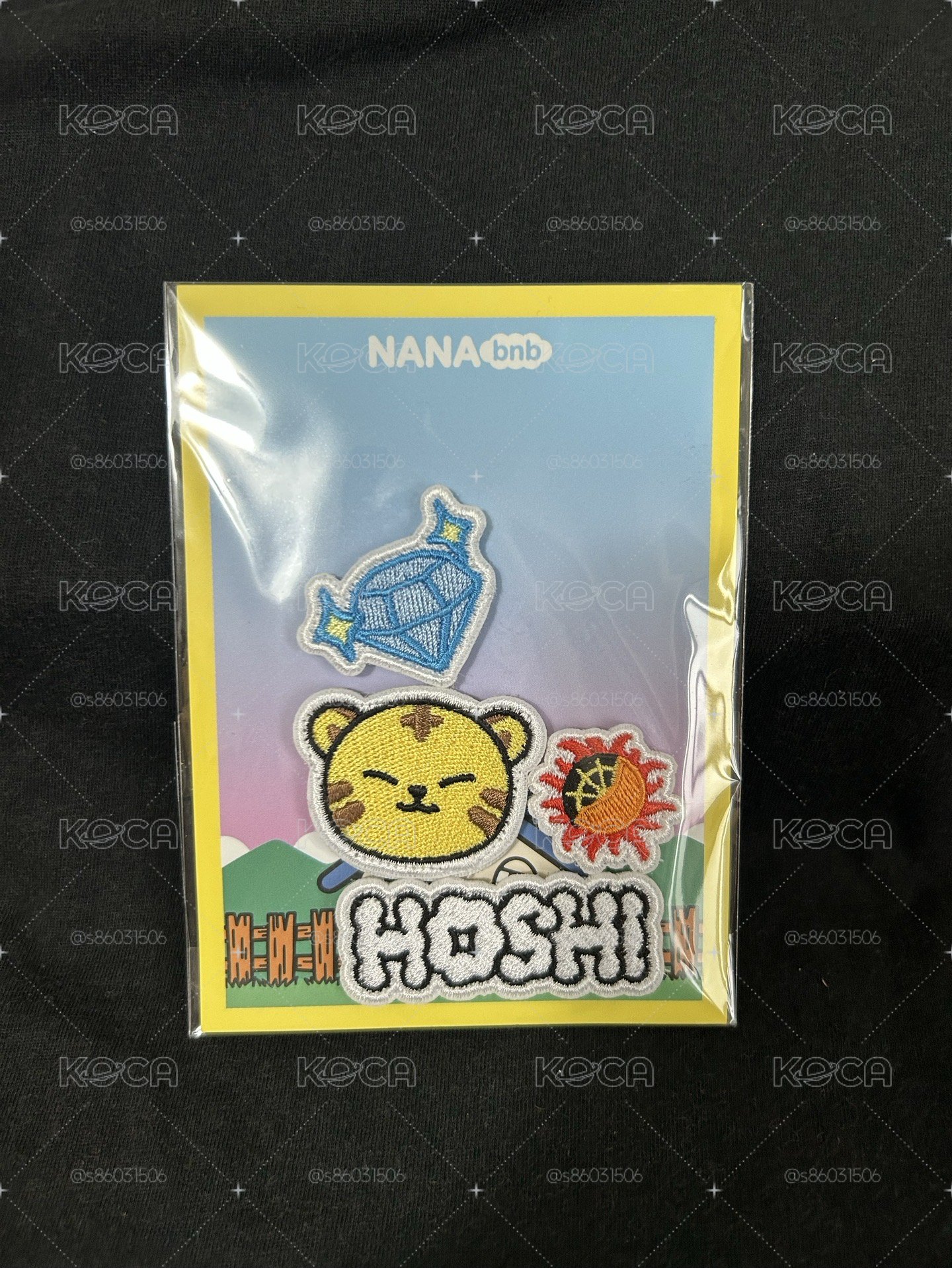 NANA bnb 布製徽章(漢/榮/勳)