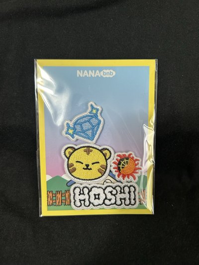 NANA bnb 布製徽章(漢/榮/勳)