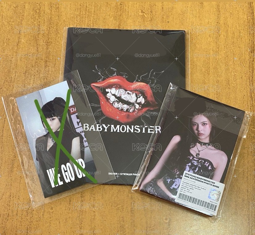 [BABYMONSTER］PSYCHO周邊