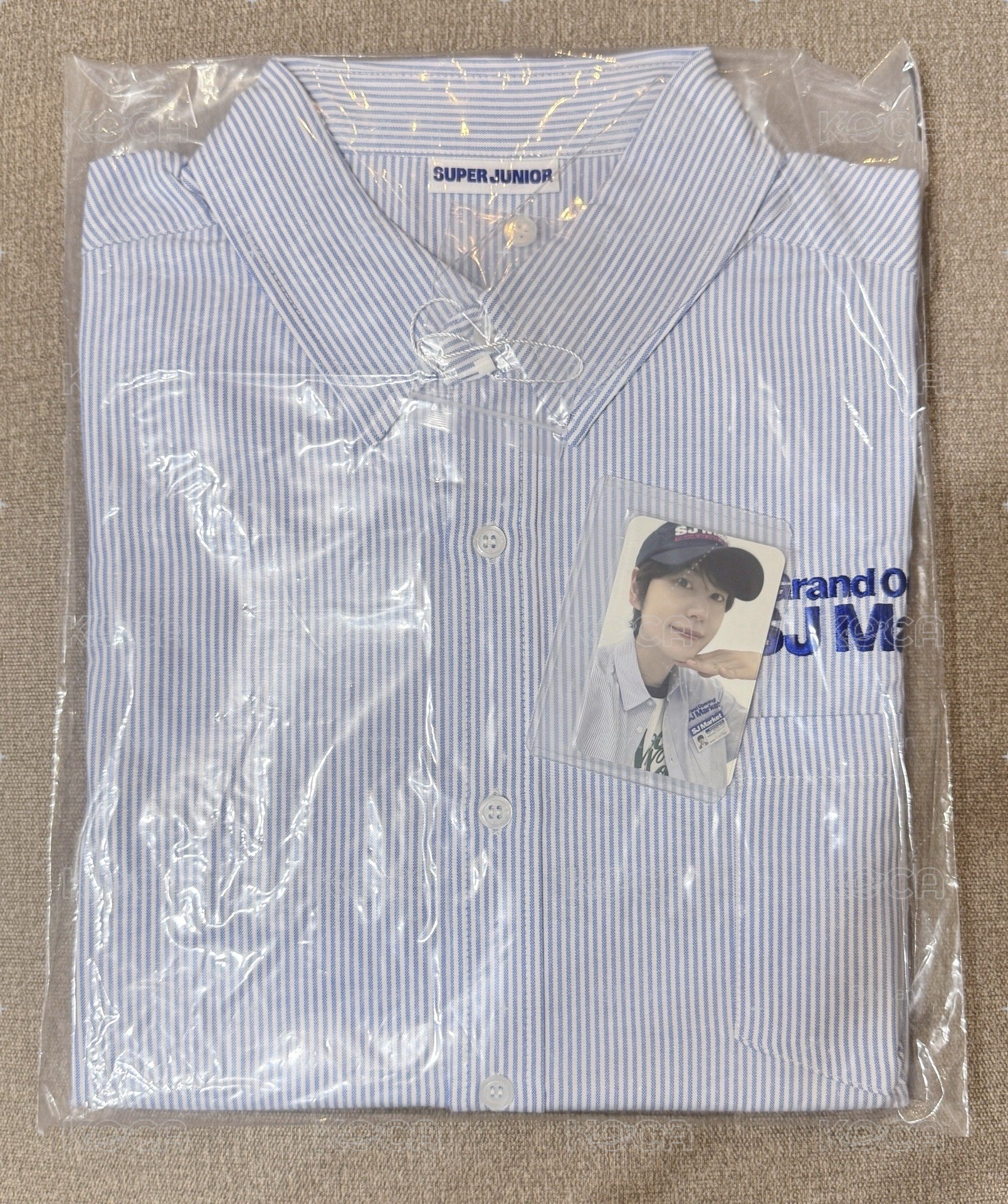 SJ MARKET 超市制服襯衫圭賢卡