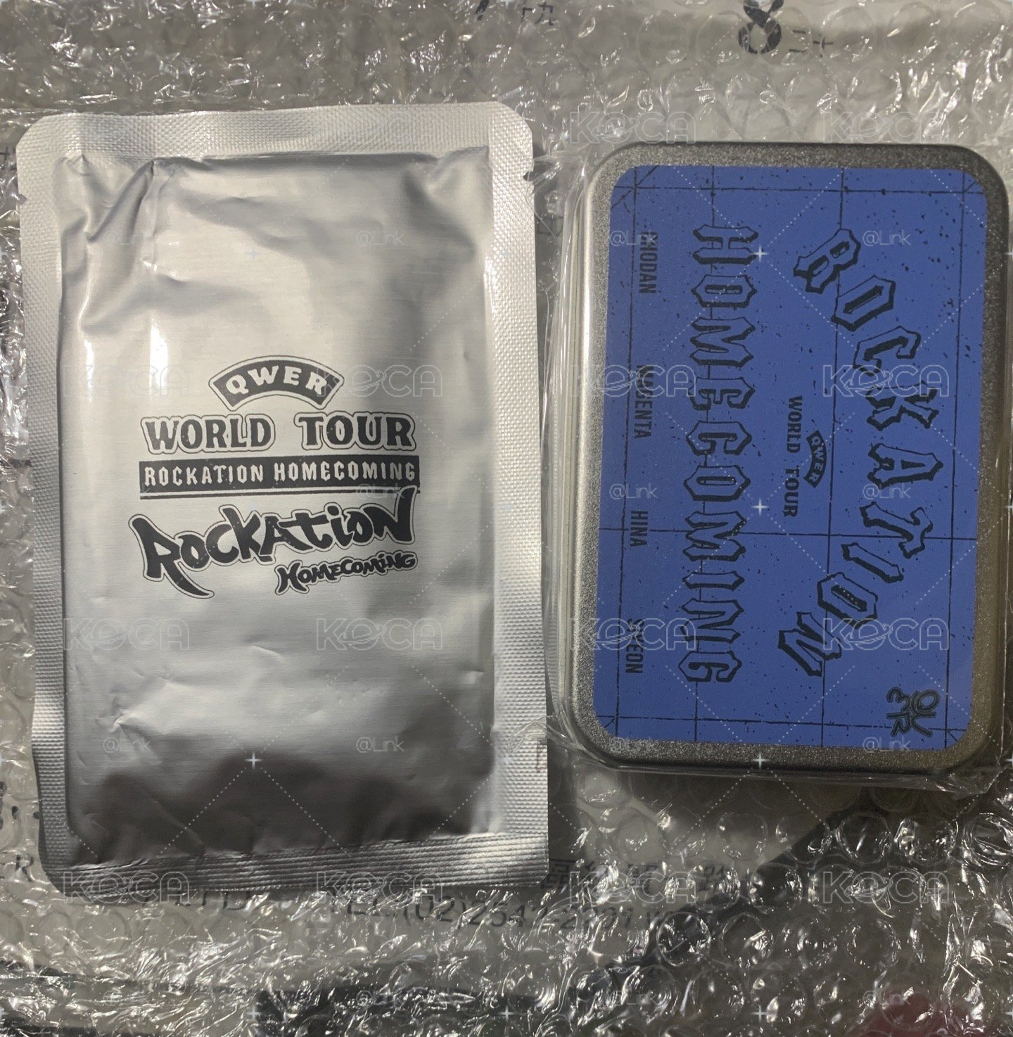 QWER 全新未拆韓安卡包與Pick set（合售）