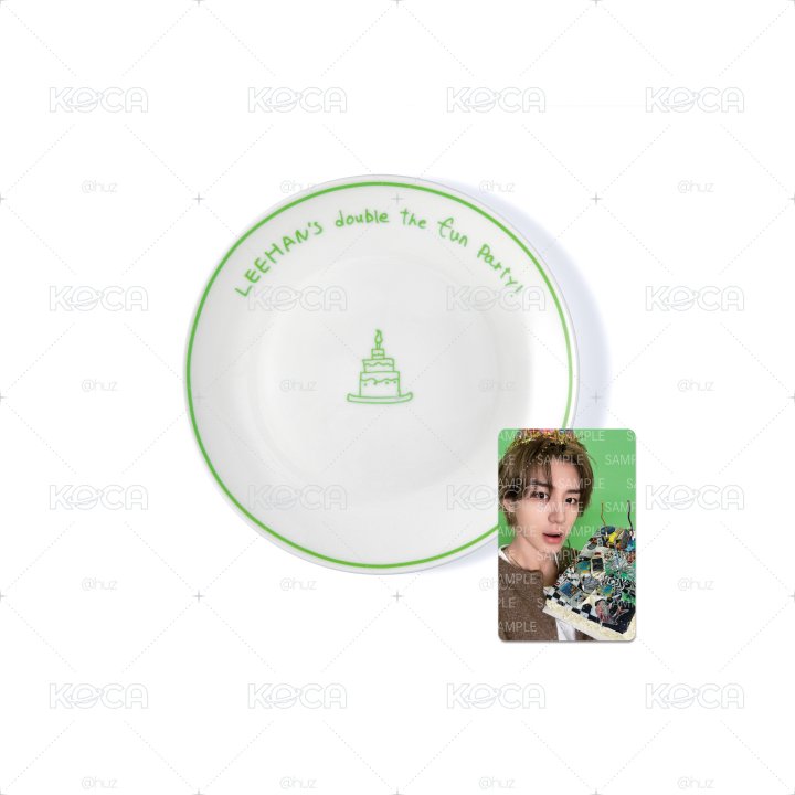 Leehan Party plate