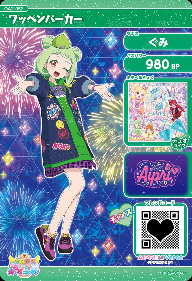 ワッペンパーカー