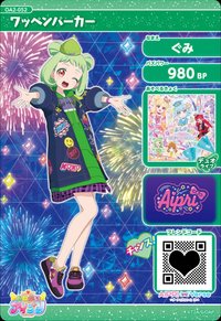 ワッペンパーカー