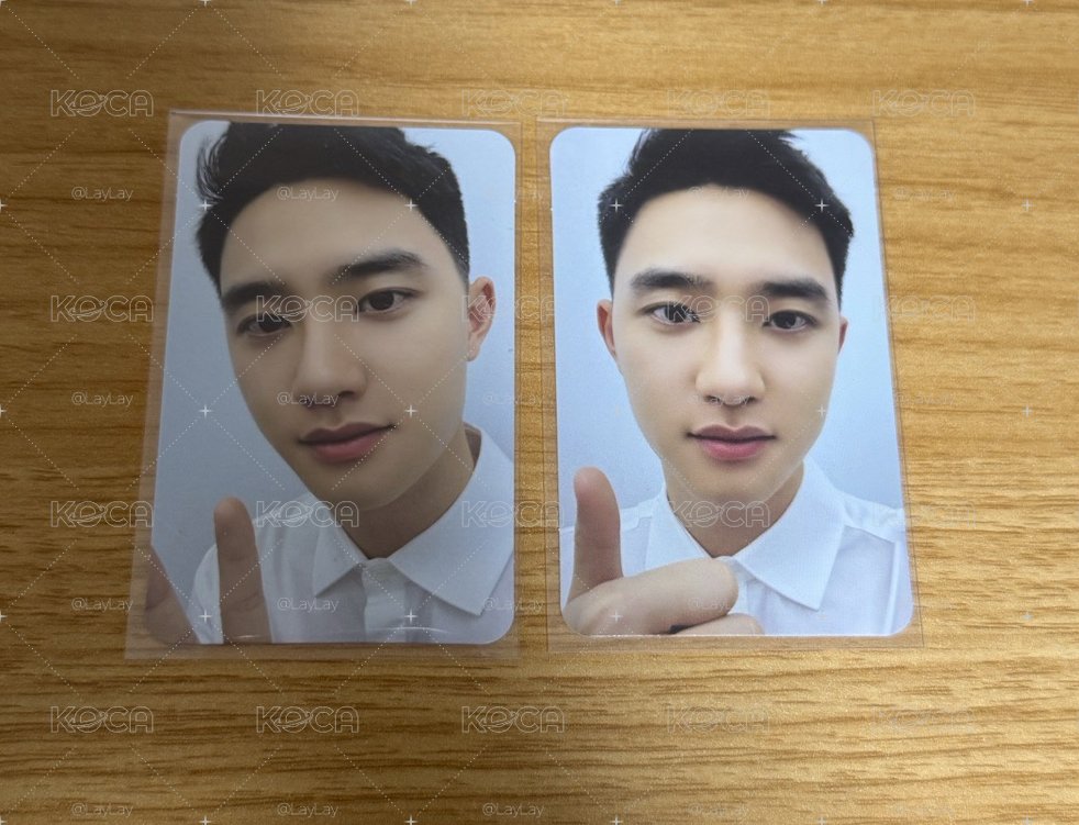 EXO 會員禮卡 D.O. 兩張合售