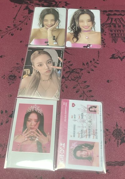 I-dle專輯、專卡