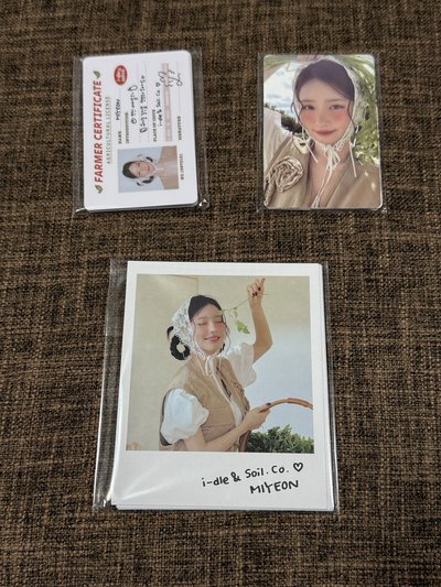 2026年曆小卡&農民證&拍立得