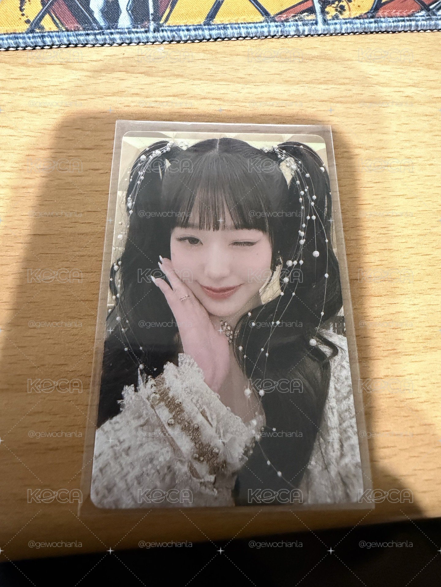 I'VE MINE yzy 2.0 簽售卡 員