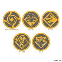 [名古屋限定]蒔繪風三州瓦杯墊