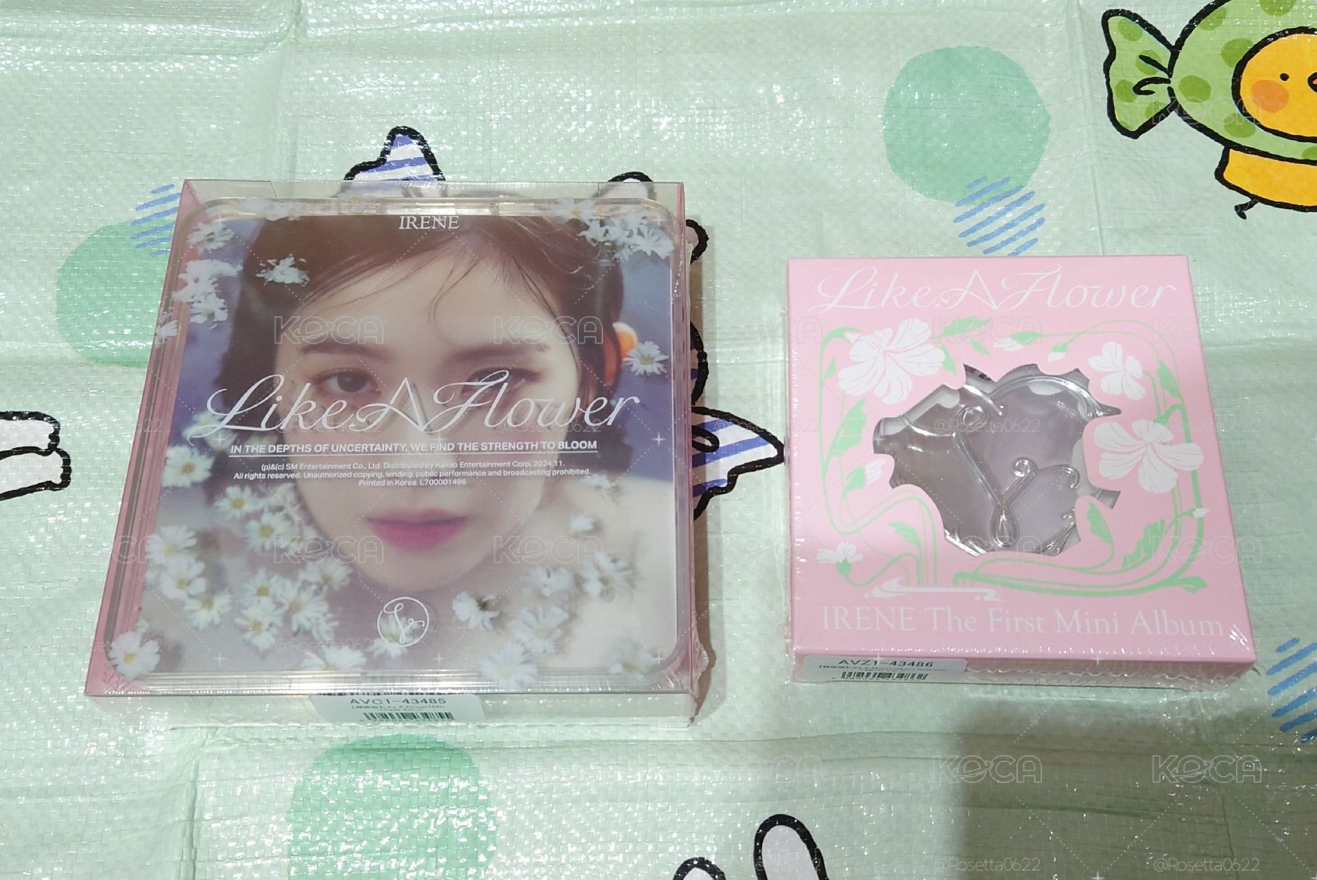 IRENE LIKE A FLOWER 全新未拆專