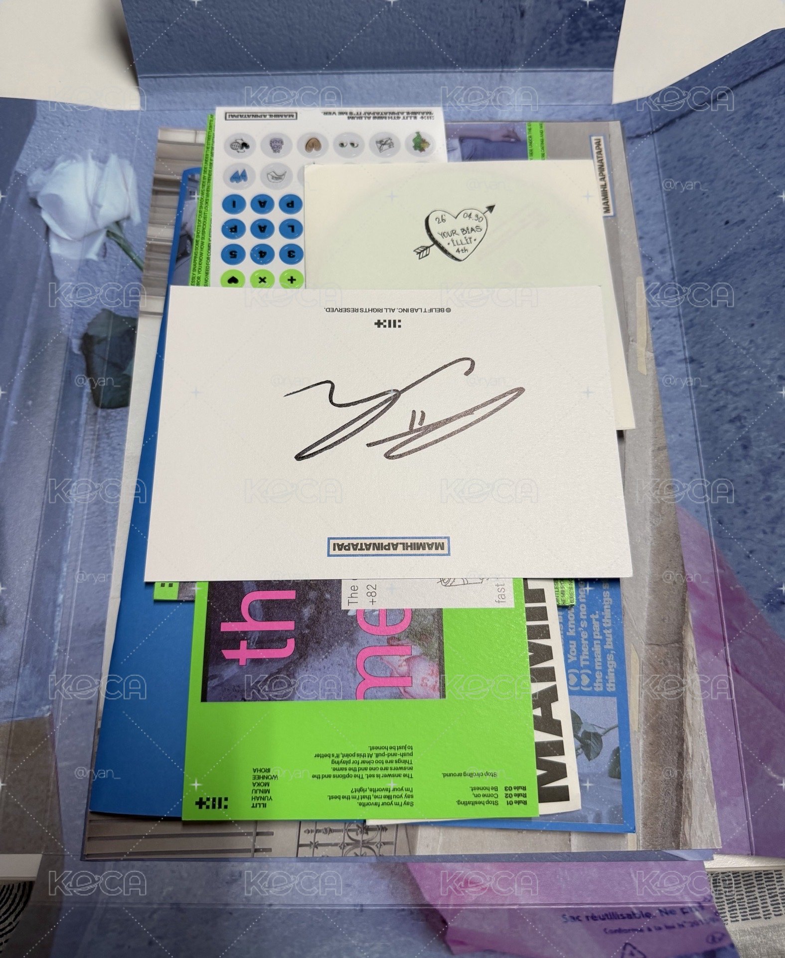 美網親簽 yunah 專 MAMIHLAPINATAPAI PB 專輯 IT’S ME ver.